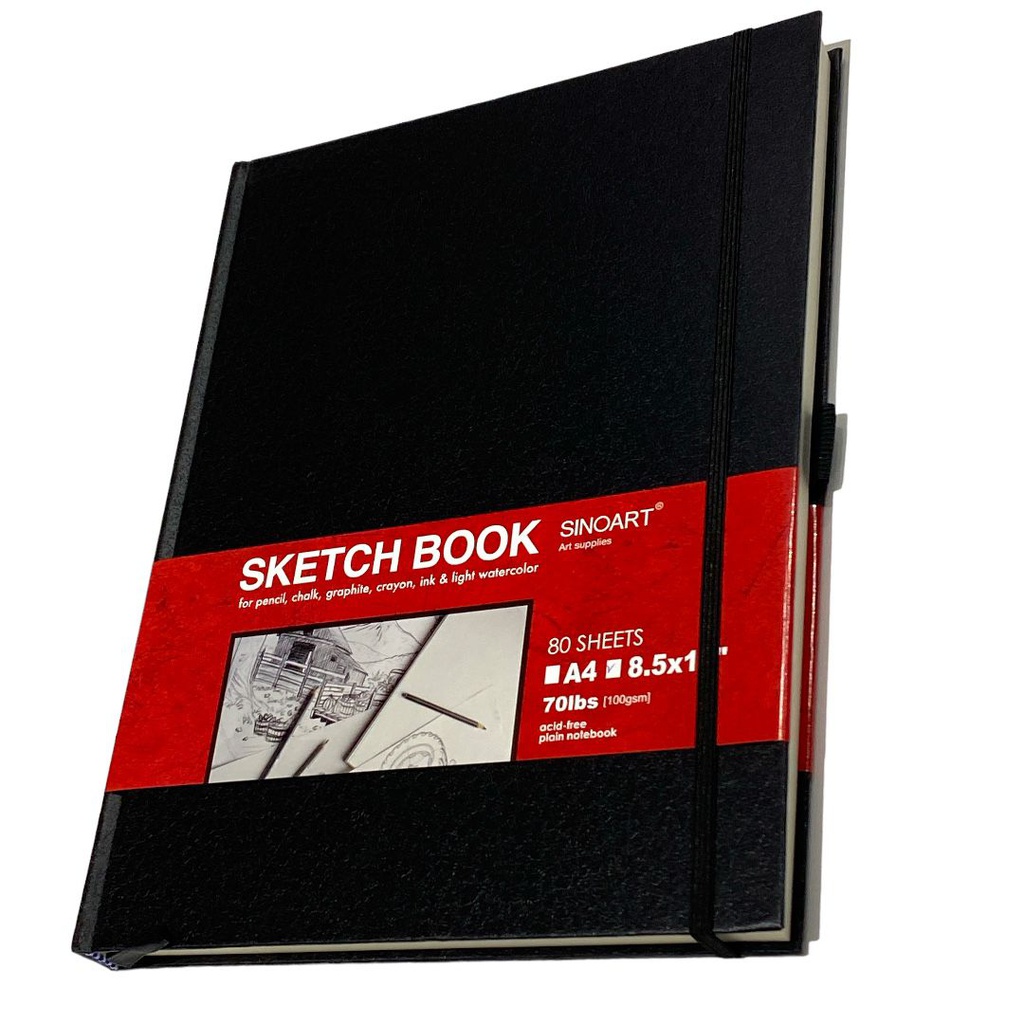 Artist Sketch Book 80 Sheets, 8.5X11, 110gsm